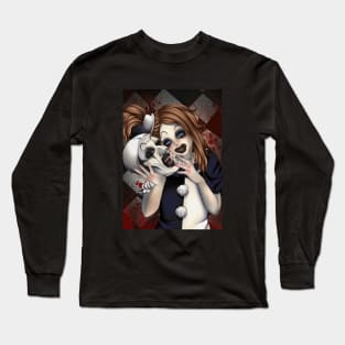 Terrifier 2- The little pale girl Long Sleeve T-Shirt